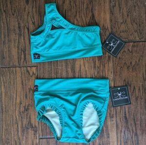 Jade Two-Piece Kandi Kouture Dance Set - New With Tags